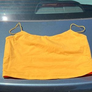 Yellow tank top